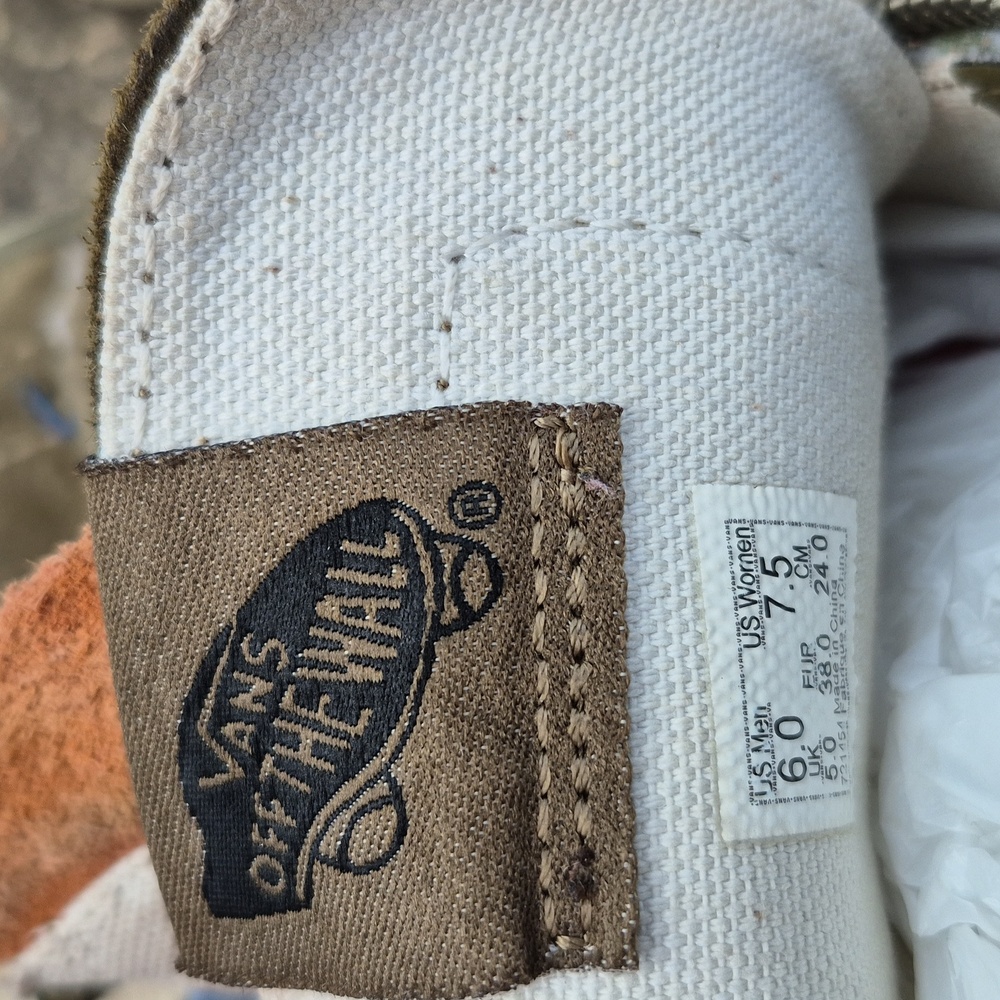 Vans Sneakers SK8-Hi Reissue Mixed Olive Blue‎ Suede Faux Fur Mens 6 Woman's 7.5 - Picture 10 of 14